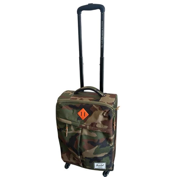 Herschel Supply Co. Highland Rubber, Woodland Camo/Orange, One Size carry on - Picture 1 of 13